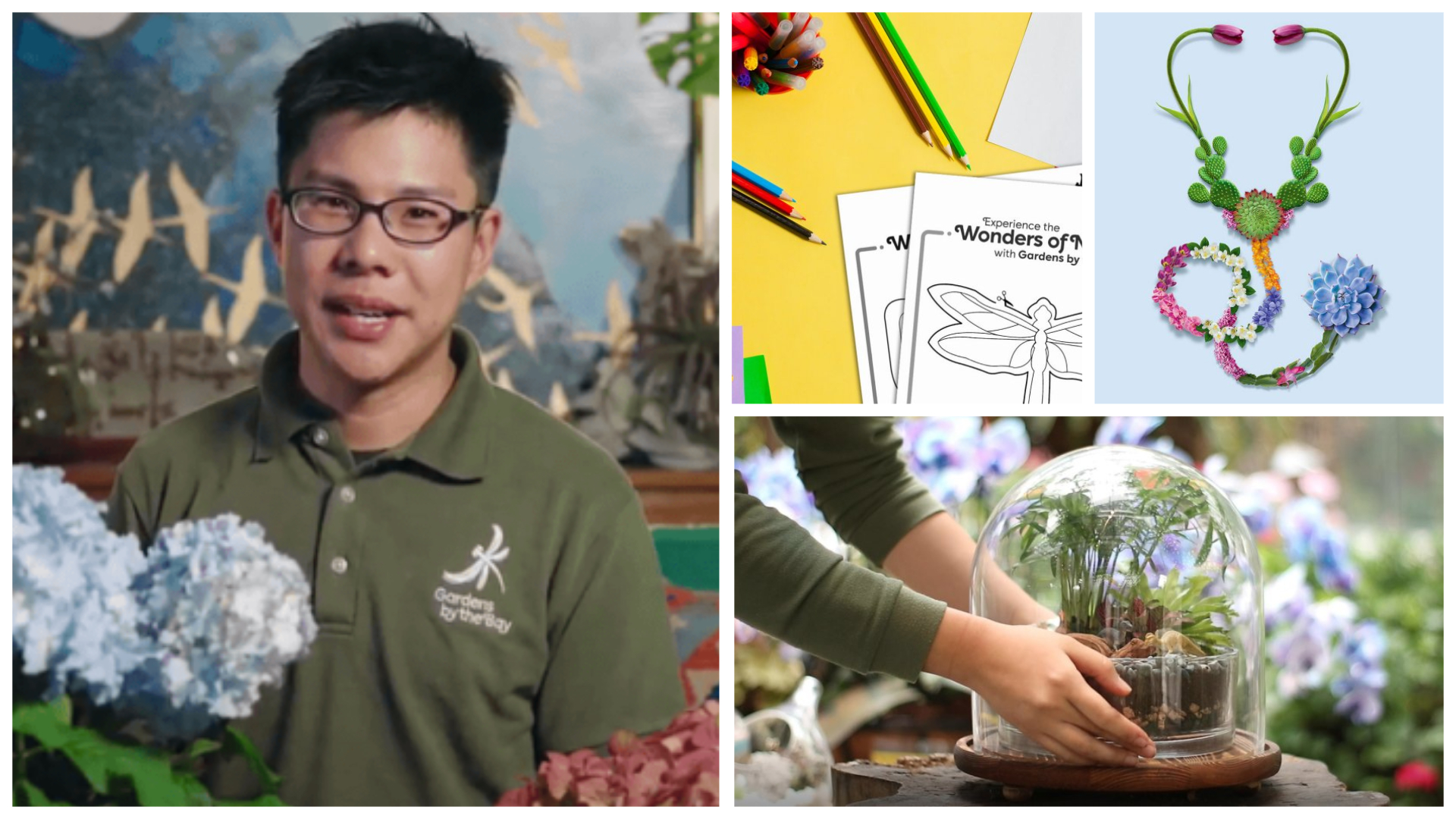 Can't Go To Gardens By The Bay? They Come To You Lor!