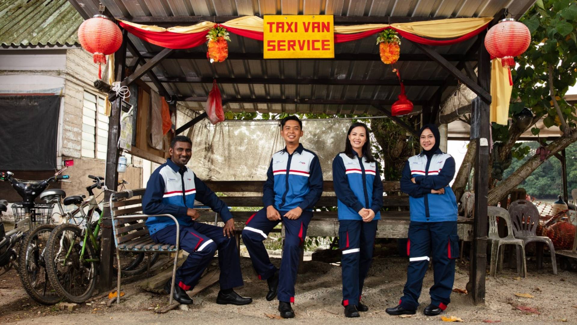 SingPost unveils a new uniform that features bolder colours, safety bands and ventilation flaps.