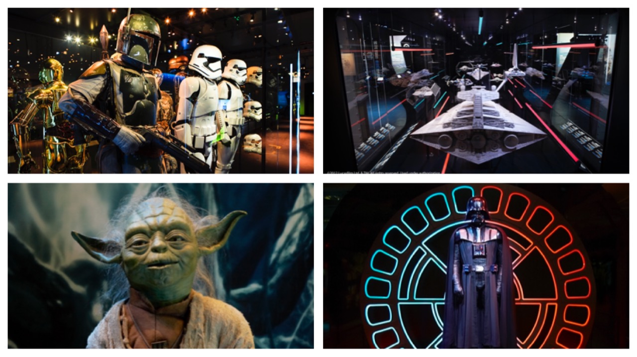 Featuring over 200 props and costumes from the original film series, this is an exhibition for every Star Wars fan and movie buff.