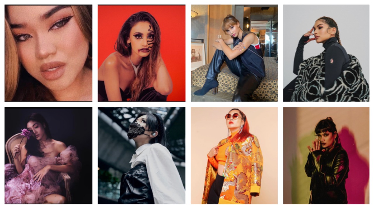 (Clockwise from top left): Where my independent women at? Local artists you need to check out, stat: Satina, Naomi G, Iman Fandi, Tabitha Nauser, Zalelo, Masia One, Jasmine Sokko and Narelle.