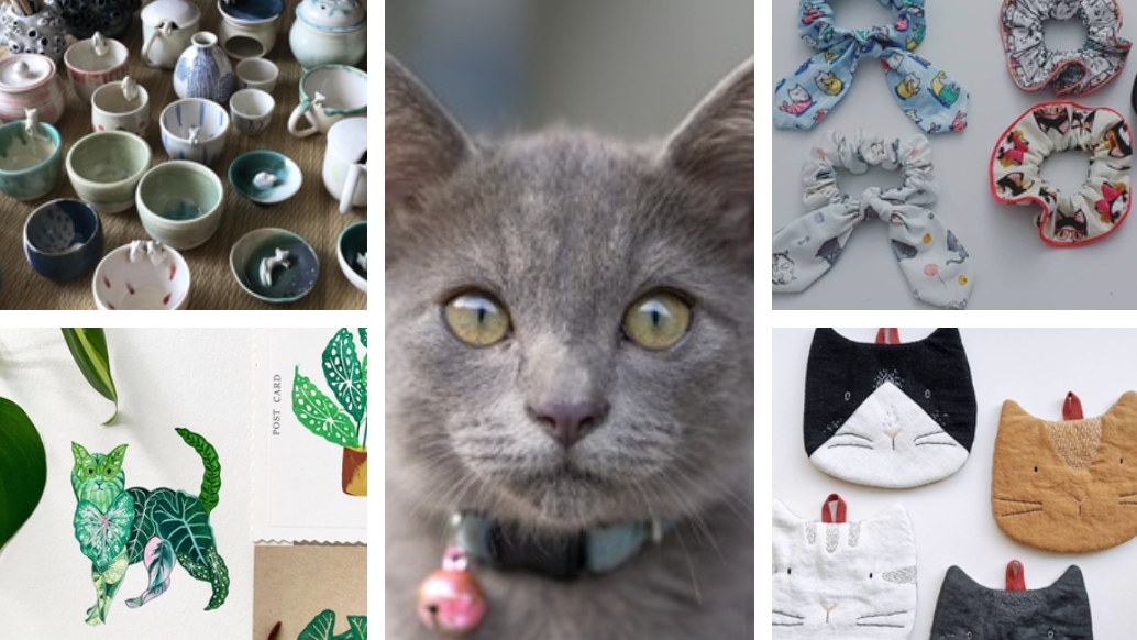 Expect to find some purr-fect goodies by the vendors selling their wares! 