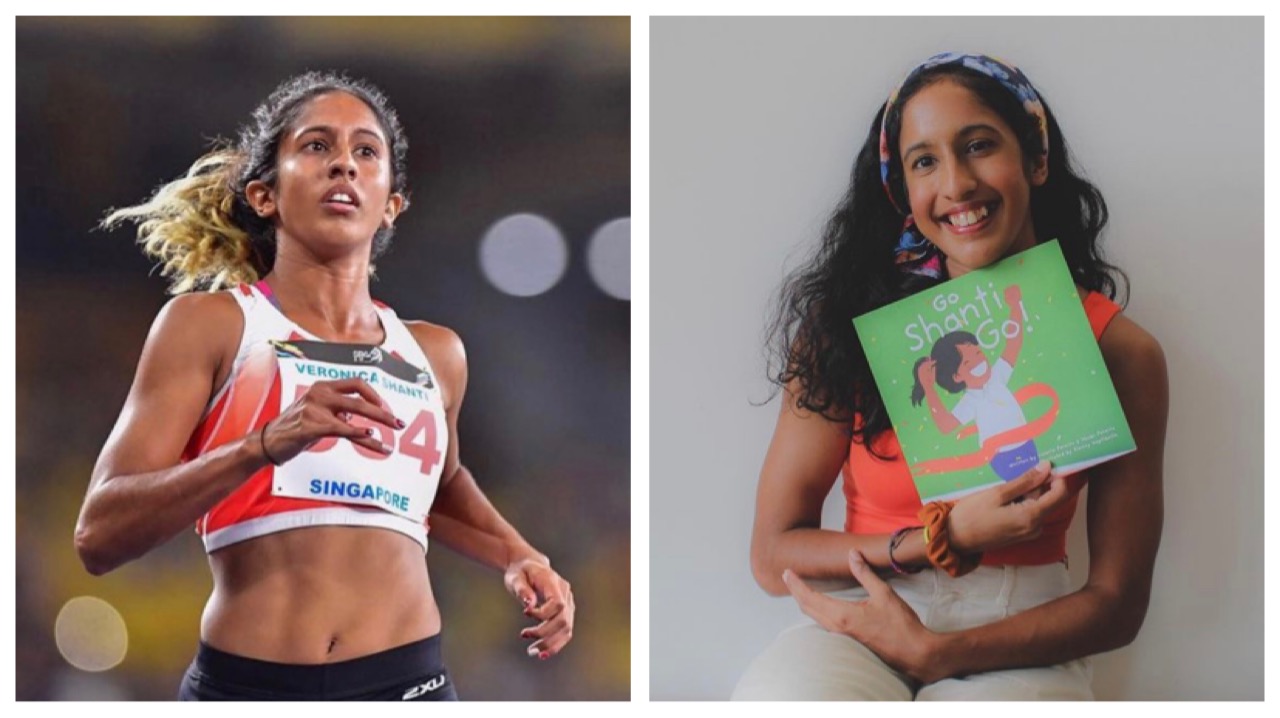 Wonder woman: At the 2015 Southeast Asian Games, Shanti won Singapore's first medal in the 100m race... in 42 years!