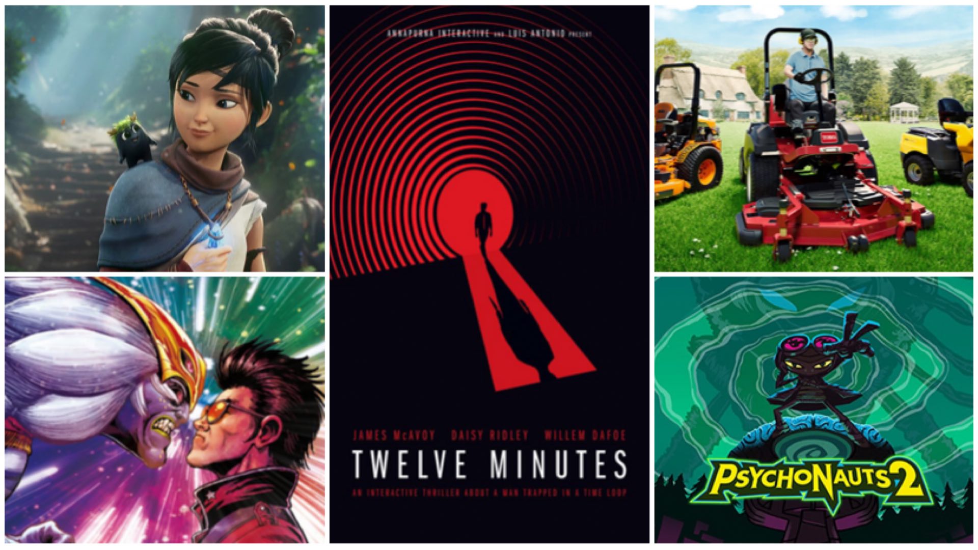 Coming up, a real treat for movie fans (James McAvoy, Daisy Ridley and Willem Dafoe lend their voiceover talents in one game!) and anime lovers.