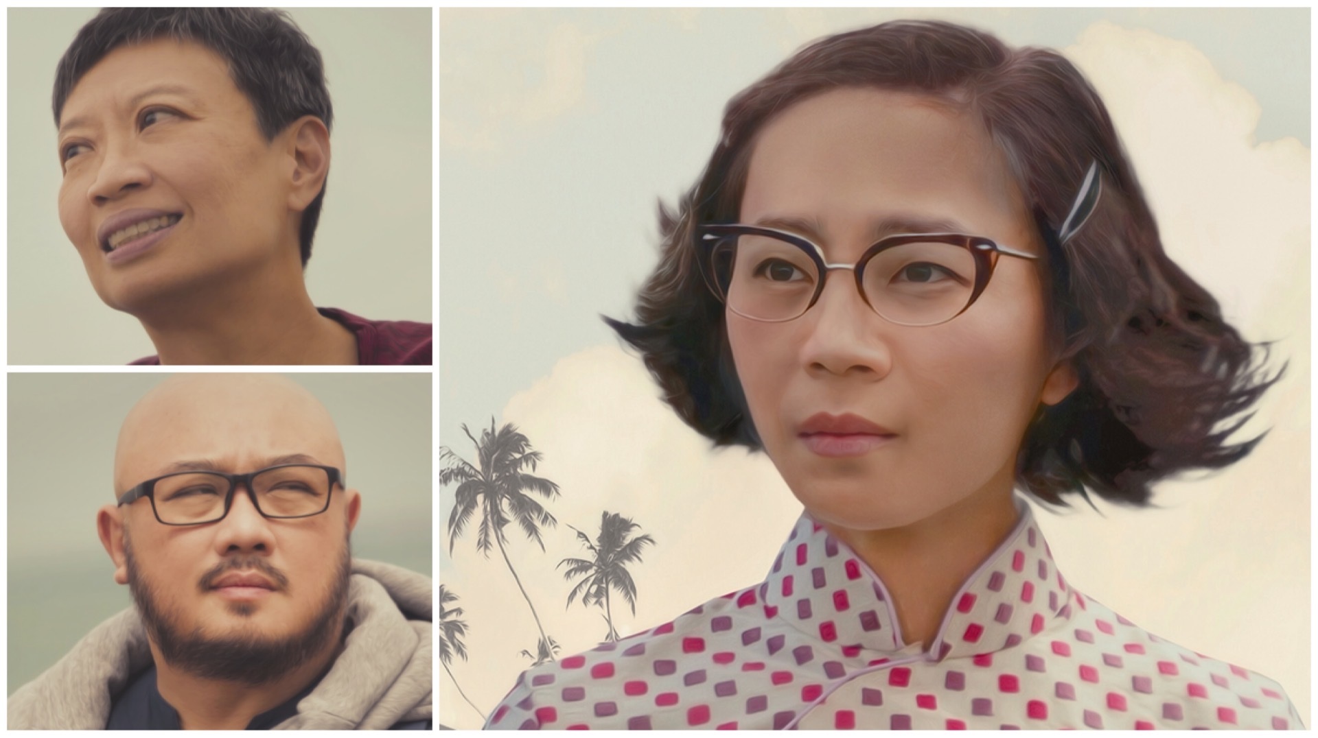  (Clockwise from top left) The play, written by Ovidia Yu, stars actress Tan Rui Shan in the lead role, and is directed by Goh Boon Teck.
