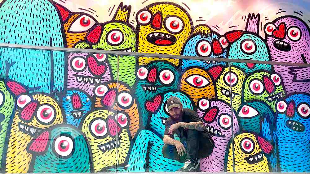 Philippines-based artist Distort Monsters, who is in Singapore for a solo show, uses his art as a form of expression and a coping mechanism for mental health issues.